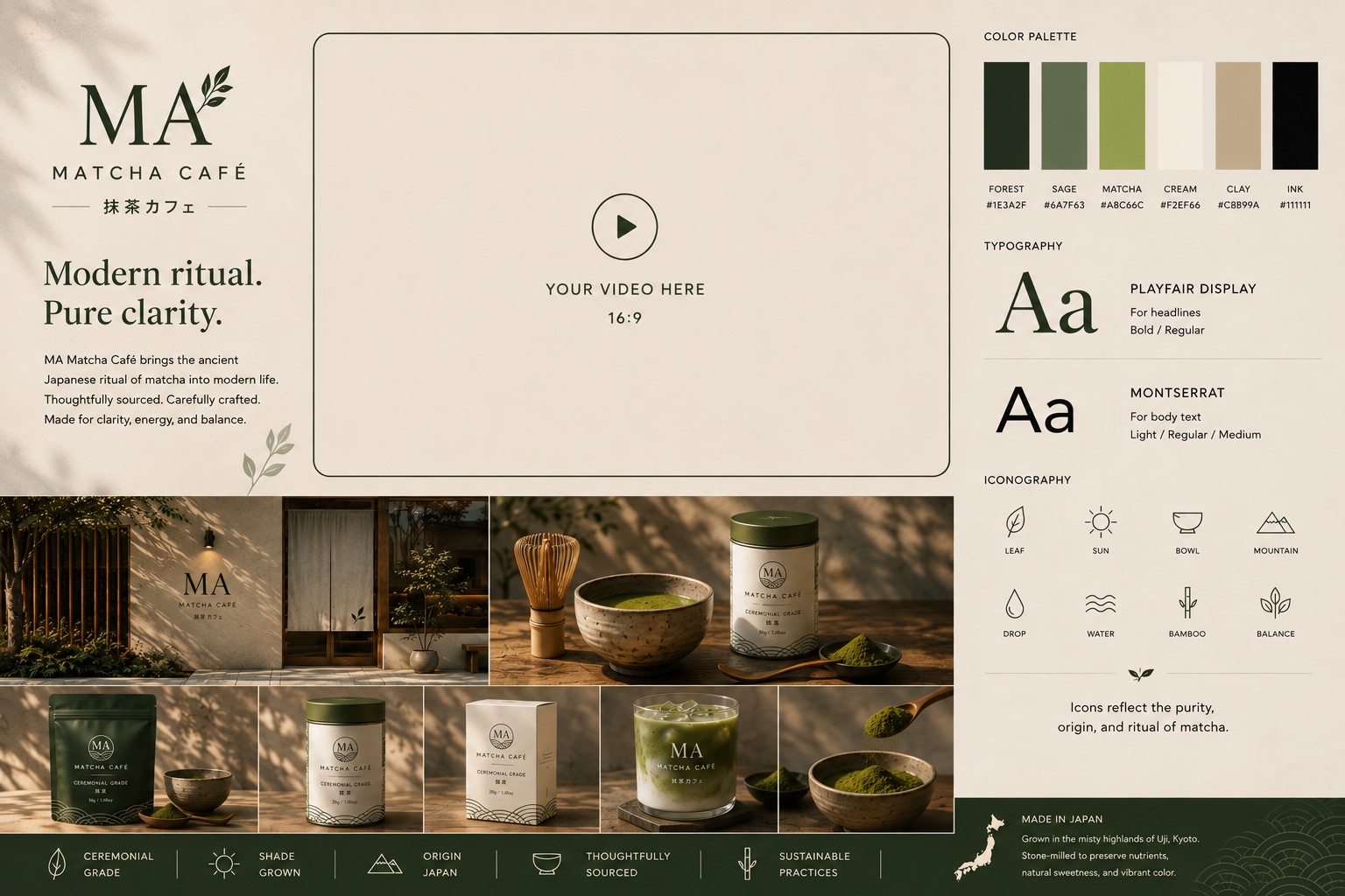 MA Matcha Café, Modern Ritual, Pure Clarity